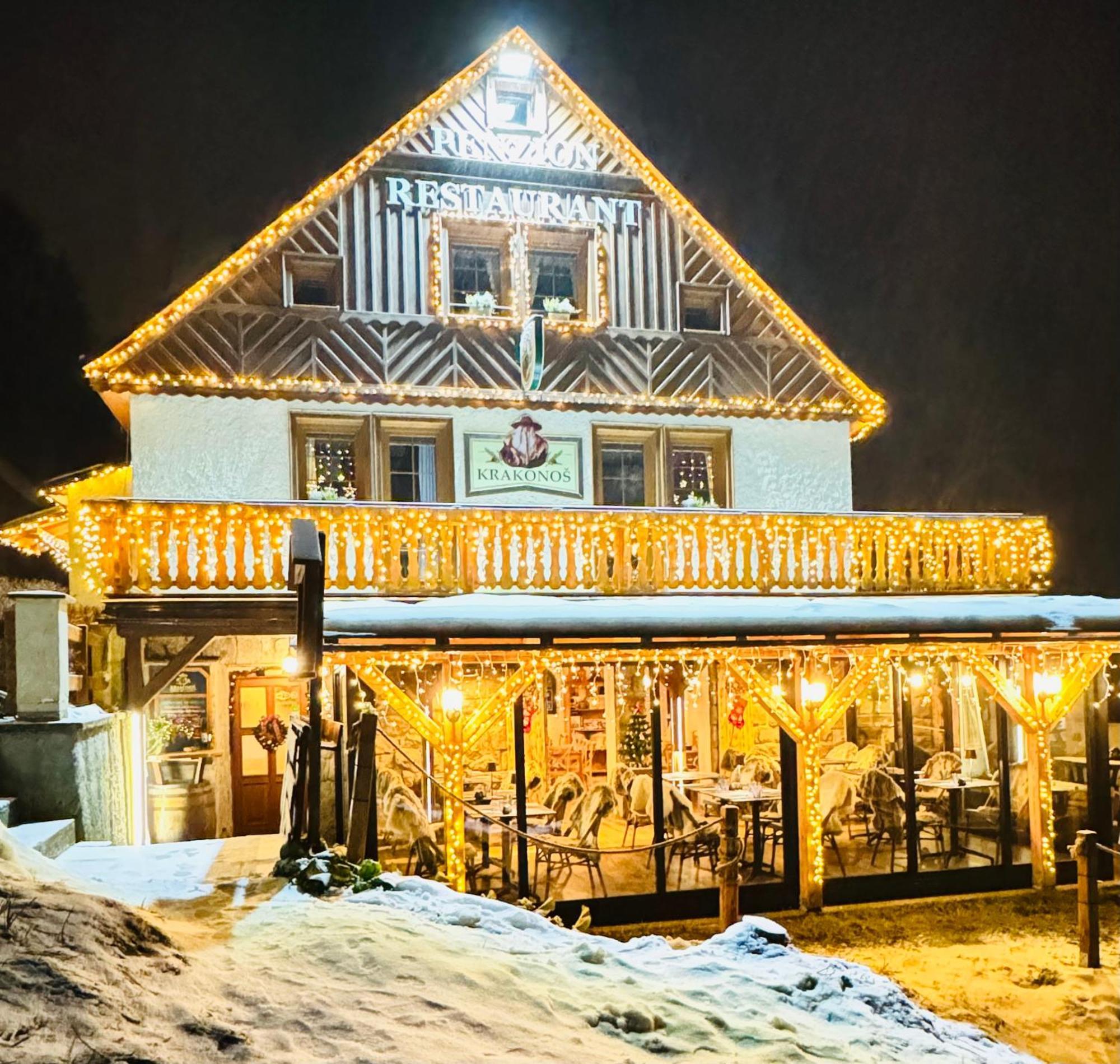 Pension & Restaurant Krakonos Harrachov Ngoại thất bức ảnh