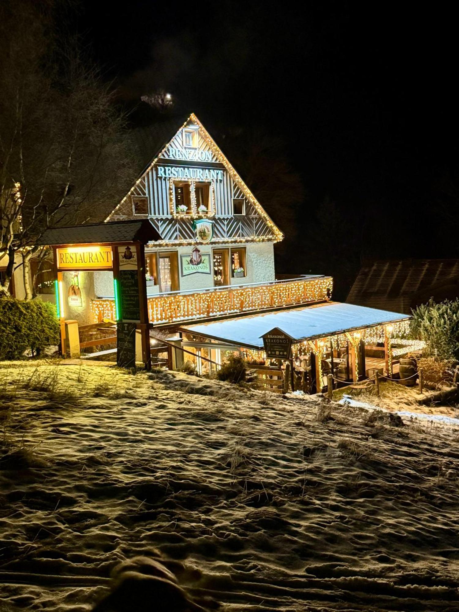 Pension & Restaurant Krakonos Harrachov Ngoại thất bức ảnh